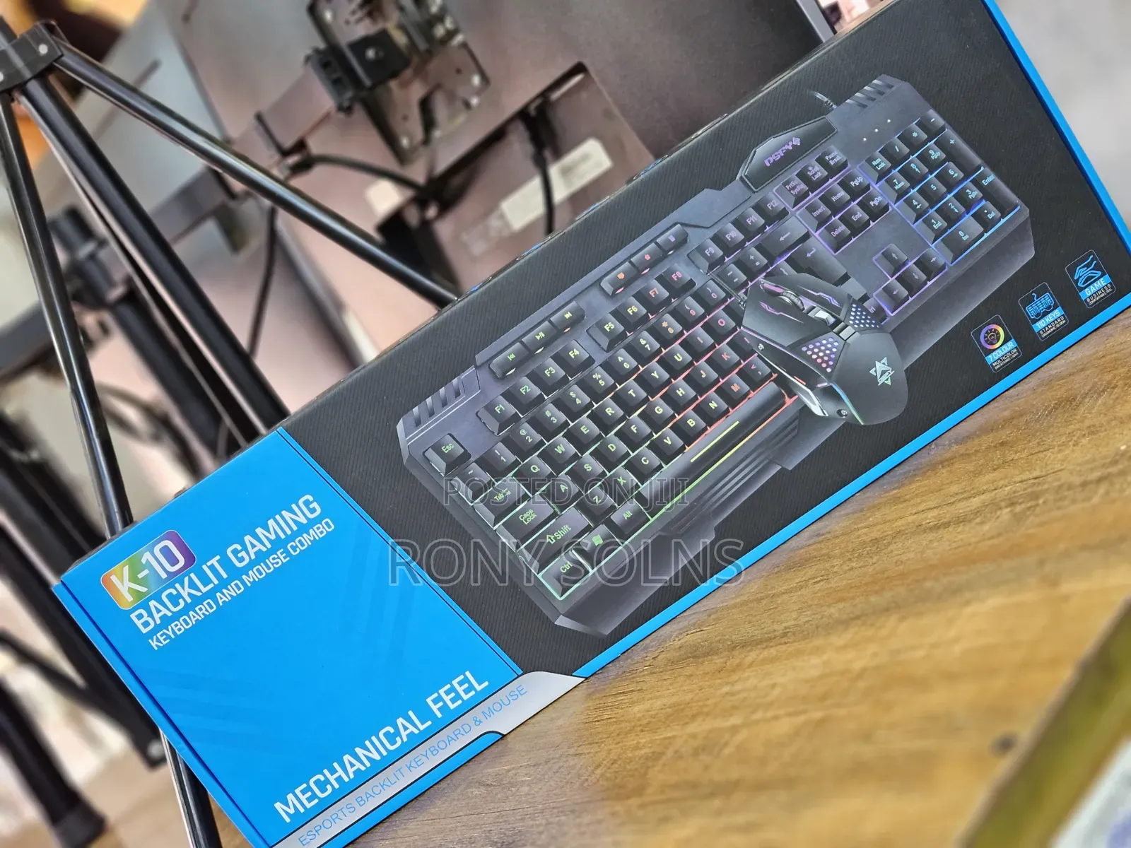  Backlight Gaming Keyboard and Mouse Combo