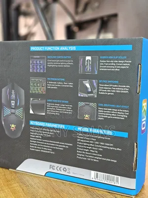  Backlight Gaming Keyboard and Mouse Combo