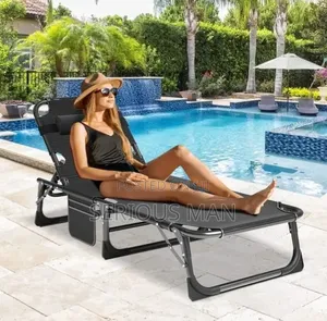 Adjustable Folding Camping Cot Or Lounge Chair-high-quality.