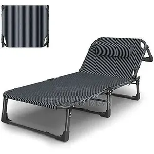 Adjustable Folding Camping Cot Or Lounge Chair-high-quality.