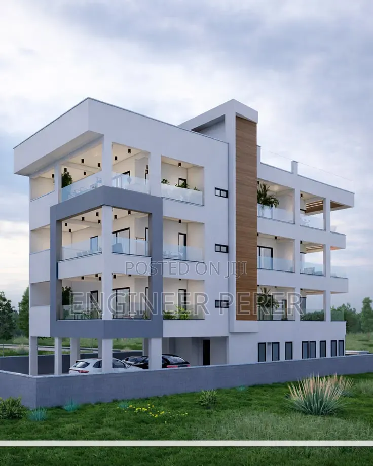 Amazing Beautiful Plan, Apartme Elevation Front View