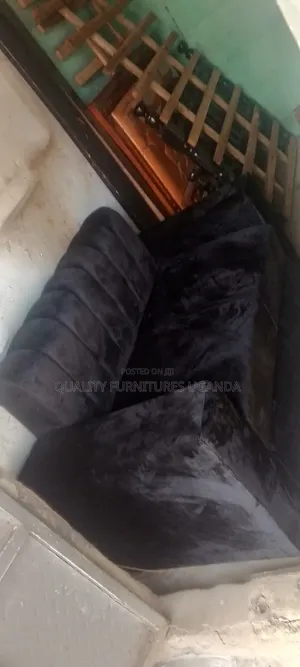 2 Seater Sofa in Black Color