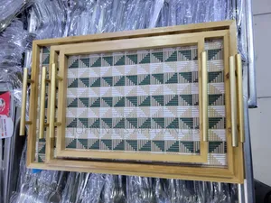 3pics Bambo Trays