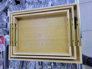 3pics Bambo Trays