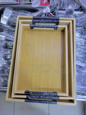 3pics Bambo Trays