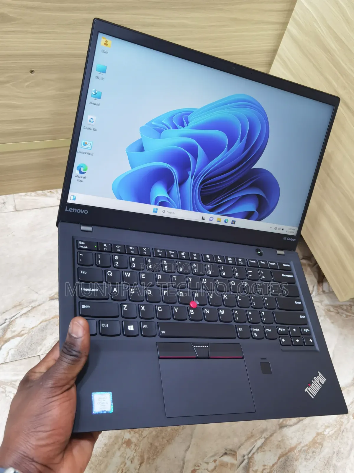 Laptop Lenovo ThinkPad X1 Carbon 8GB Intel Core i5 SSD 512GB