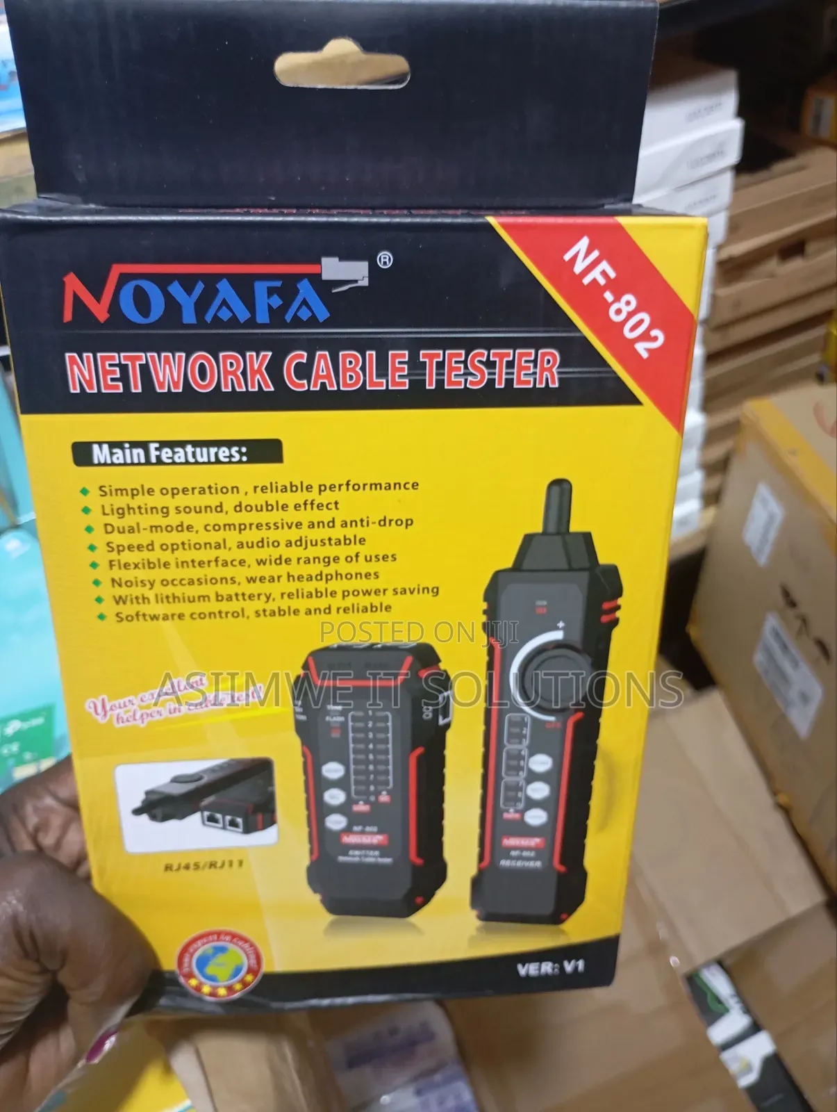Noyafa Nf-802network Cable Tester