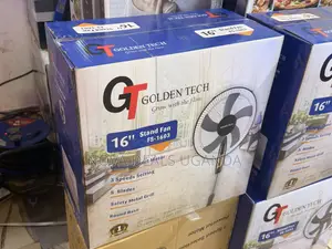 2pcs Golden Tech 16inch Stand Fan With Round Base
