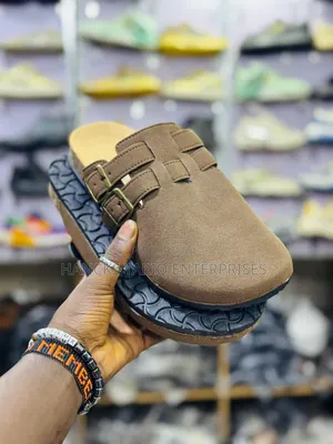 Premium Double-Buckle Comfort Slides