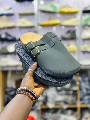 Premium Double-Buckle Comfort Slides