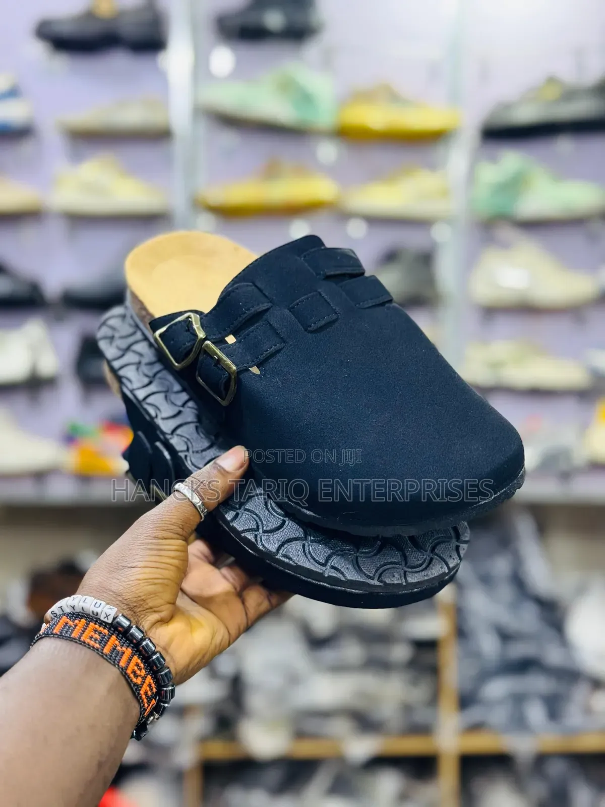 Premium Double-Buckle Comfort Slides