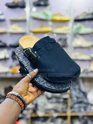 Premium Double-Buckle Comfort Slides