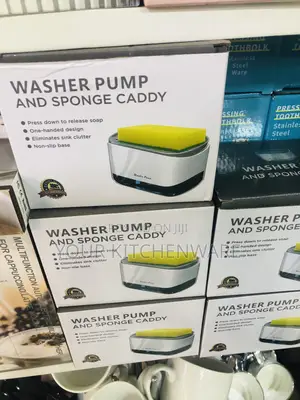 Washer Pump and Sponge Caddy
