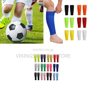 1 Pair Of Hockey Rugby Football Socks Soccer Leg Brace Calf Sleeves