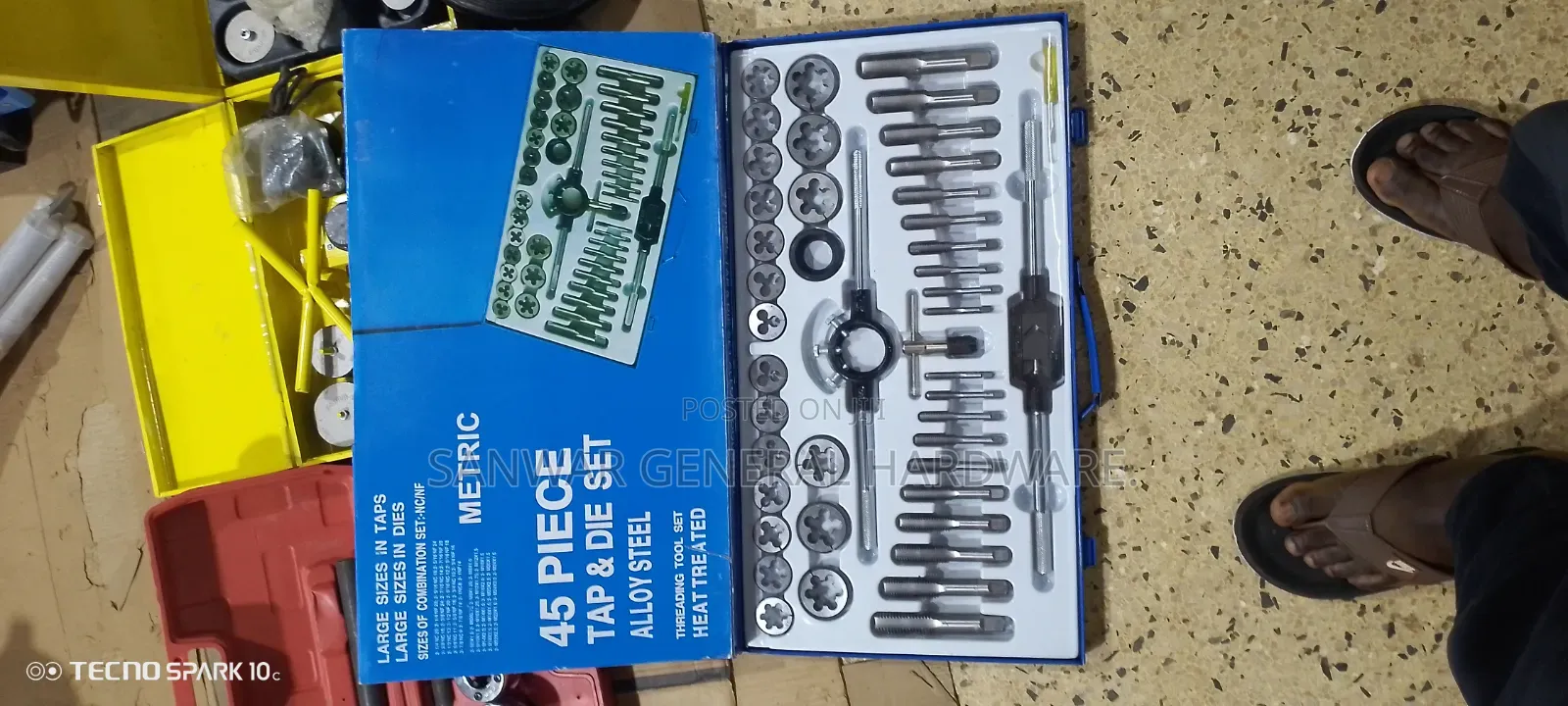Tap and Die-45pieces Ally Steel