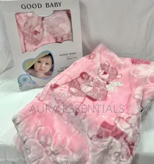 Good Baby Knitted Raschel Baby Blanket