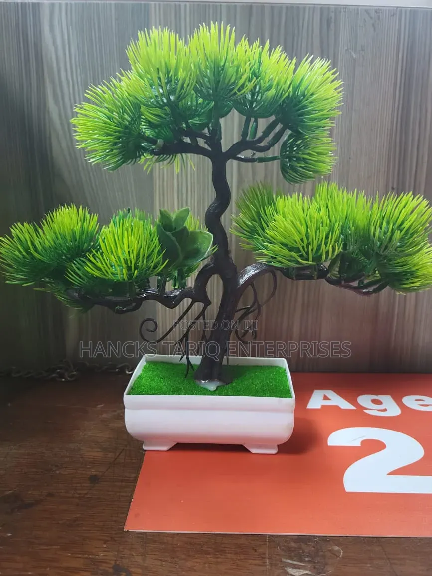 Artificial Bonsai Plant – Decorative Tabletop Greenery