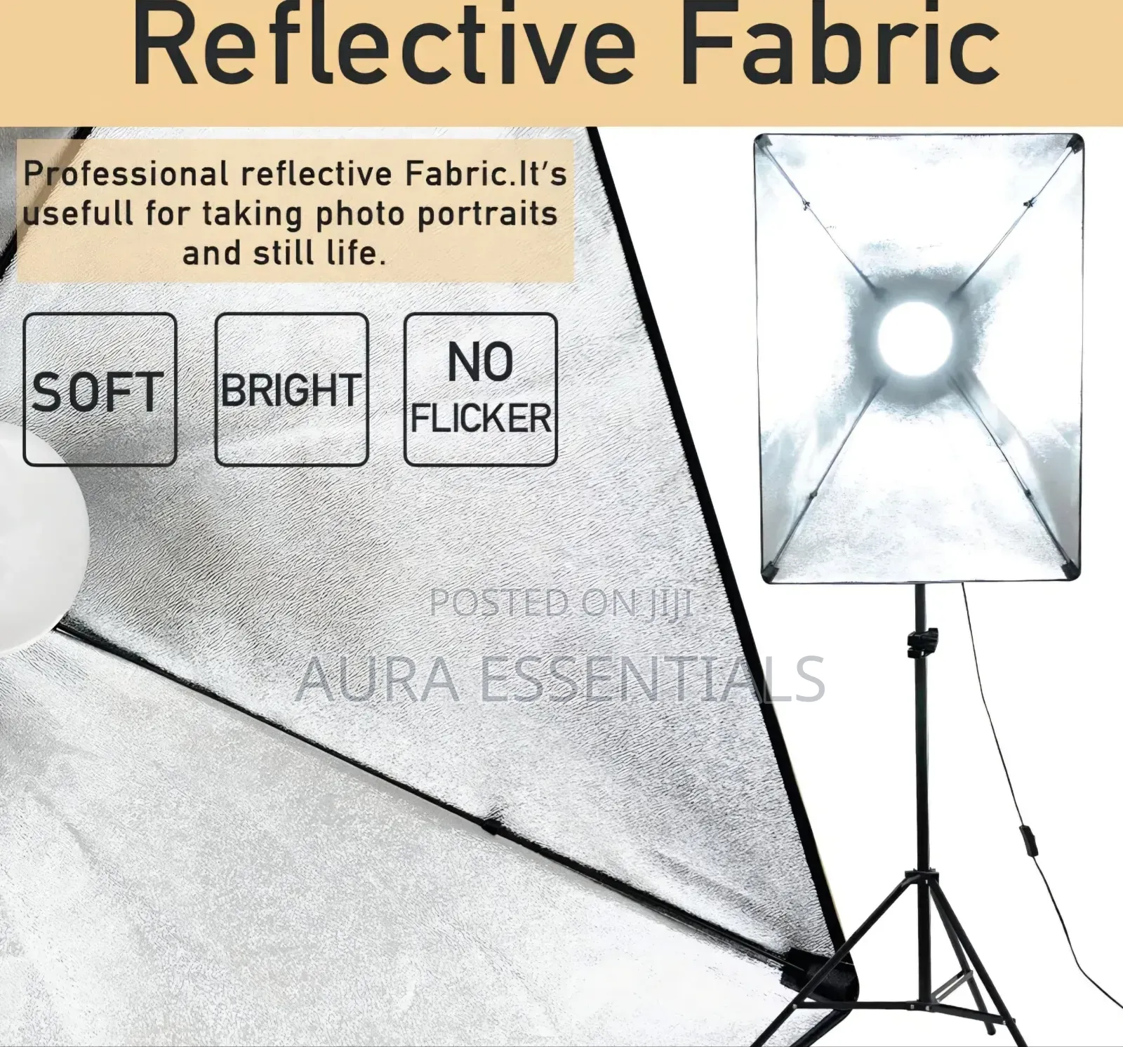Professional Photography Studio Softbox Lighting Kit