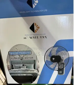 Pearllight Technology LTD PTL 16” Wall Fan 3speed Plastic Blade