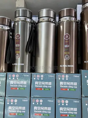 Jk 750ml Premium Stainless Steel Vacuum Sling Cup Flask