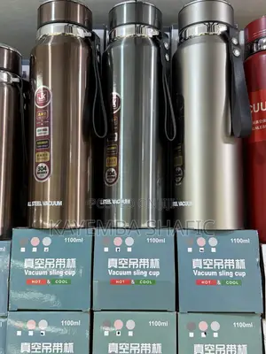 Jk 1100ml Stainless Steel Vacuum Sling Cup (Hot Cold Thermos)