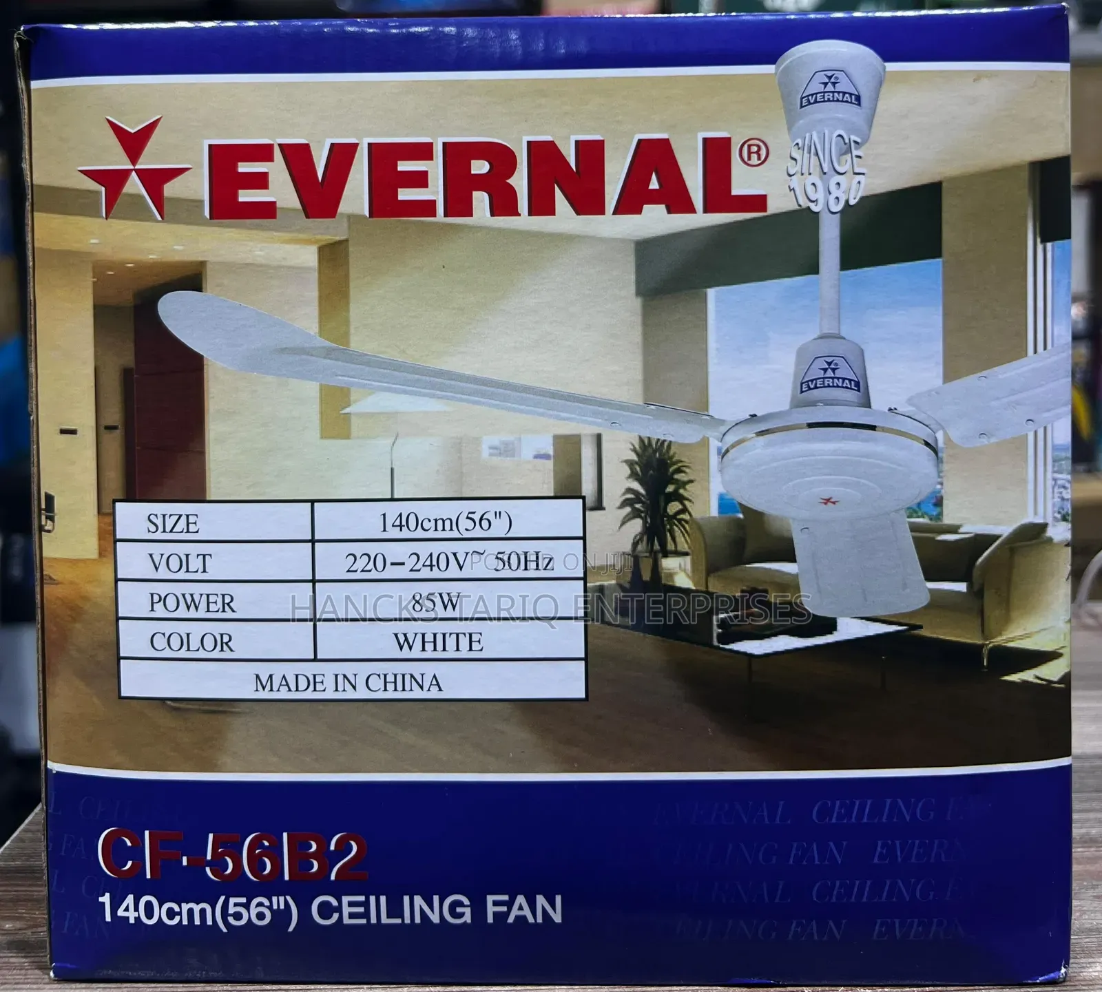 Premium Evernal 140cm Ceiling Fan With Speed Controller