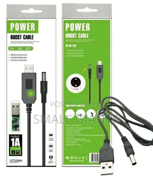 Usb Power Boost Cable 5v to 9v/12v