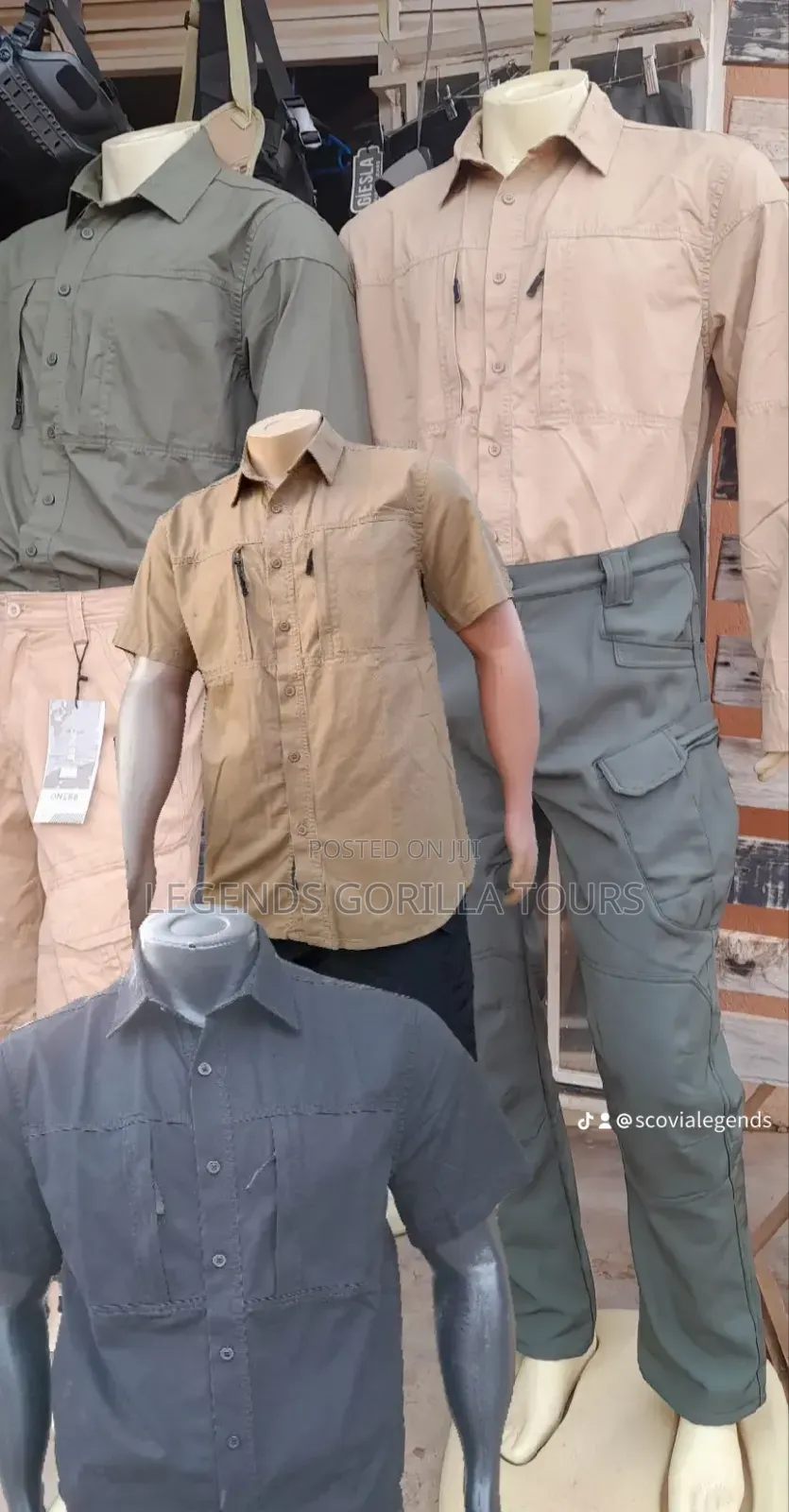 Cargo Safari Tactical Gia