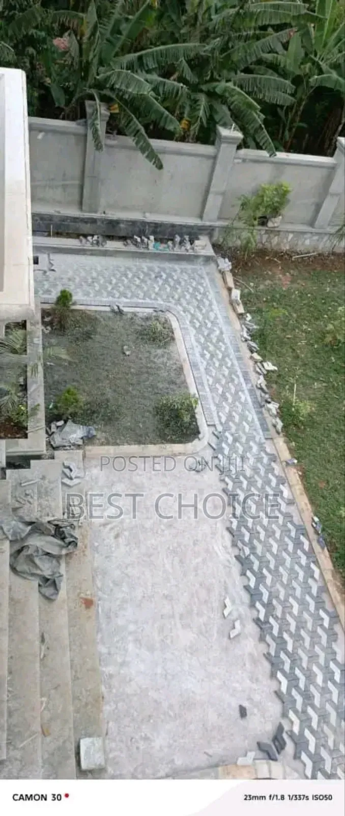 Impressive Pavers Installation, Compound Designing That Lasts