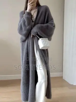 Ladies Long Cardigan