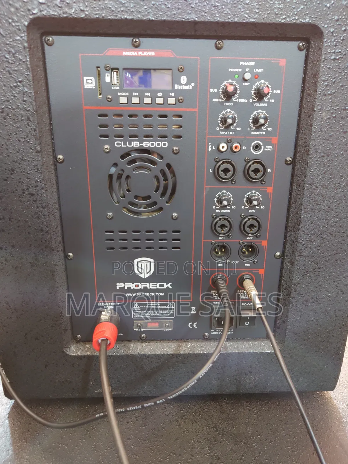 Proreck Club 6000 Powered Speaker System