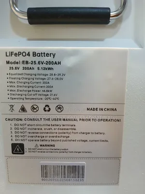 Sumry 5kwh 24v 200ah Lithium Battery