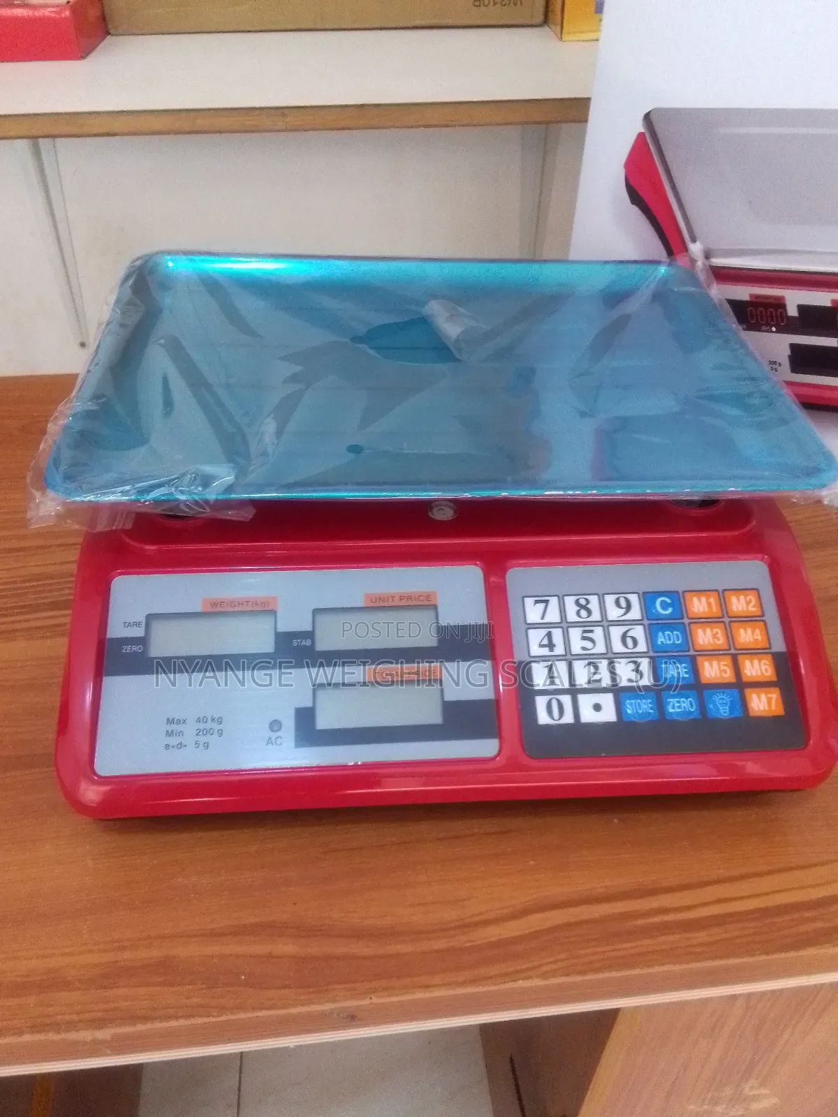Retail Weighing Scale Tabletop Weigh Strong Portable Weighing Scale