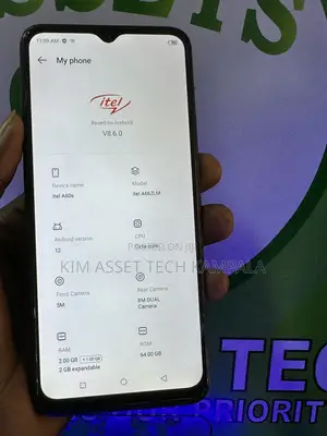 Itel A60s 64 GB Black
