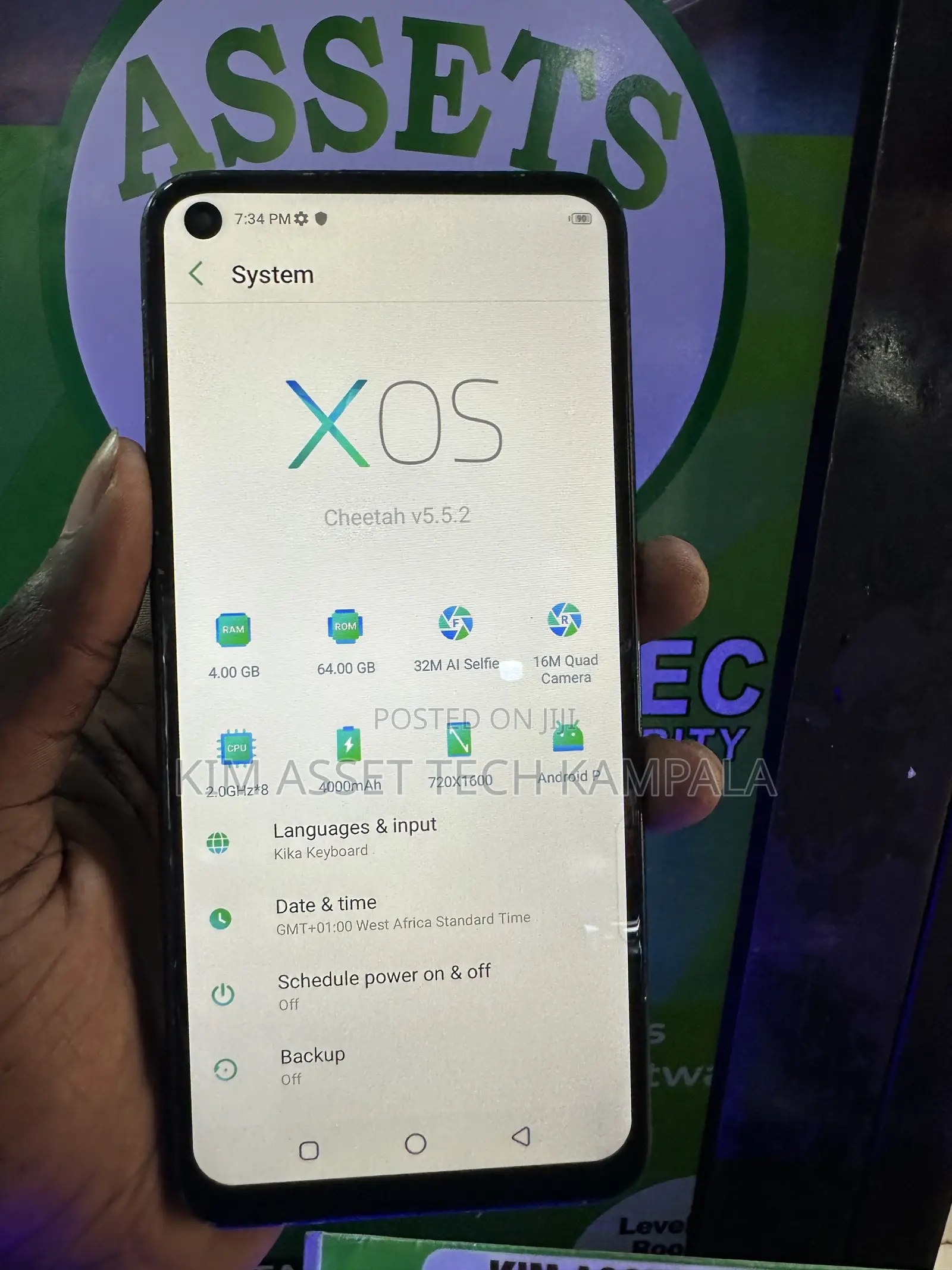 Infinix S5 ( X652) 64 GB Blue
