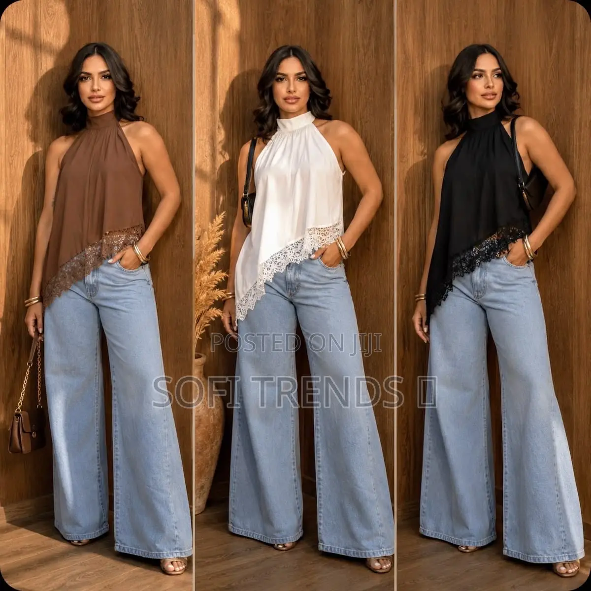 Ladies Netted Halter Tops