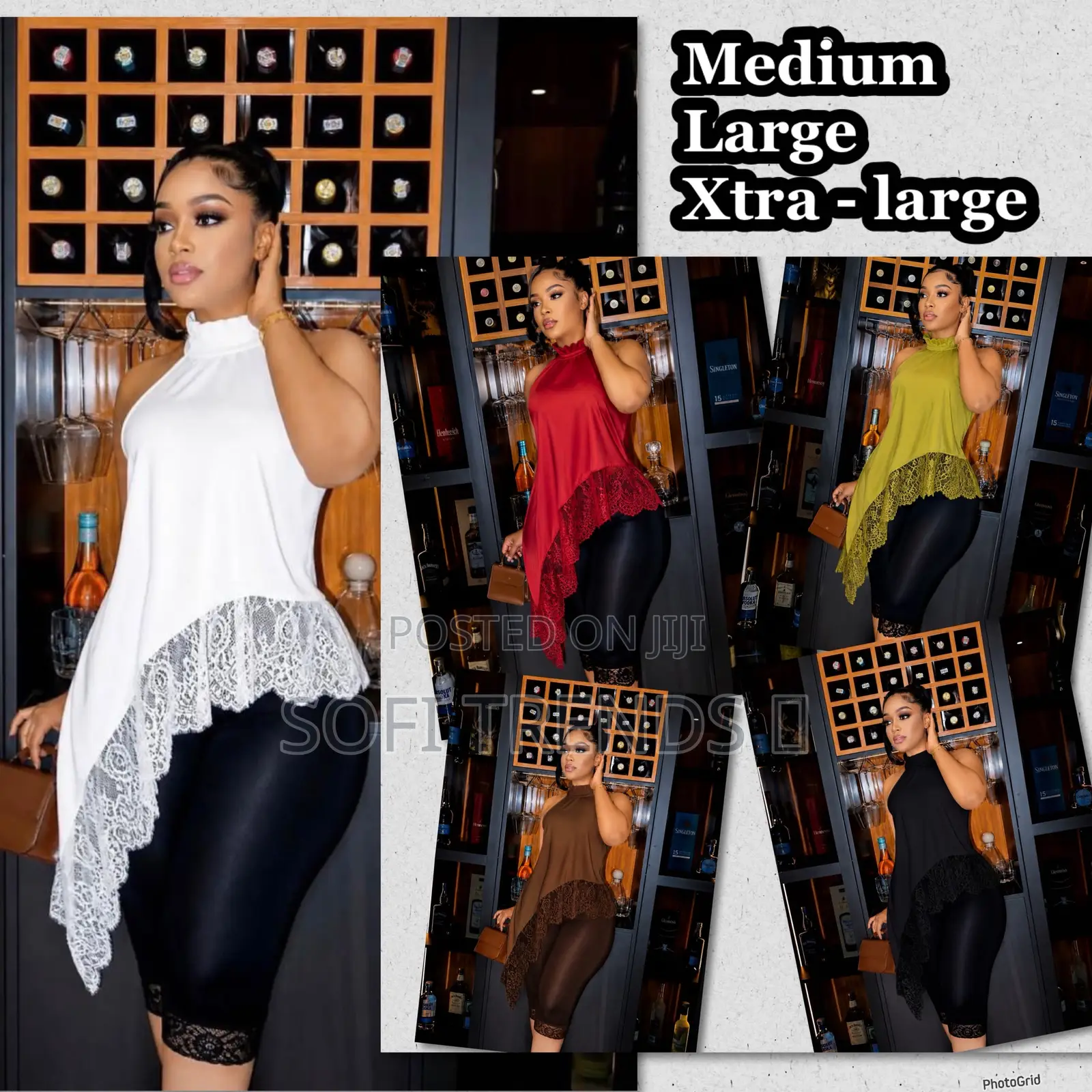 Ladies Netted Halter Tops