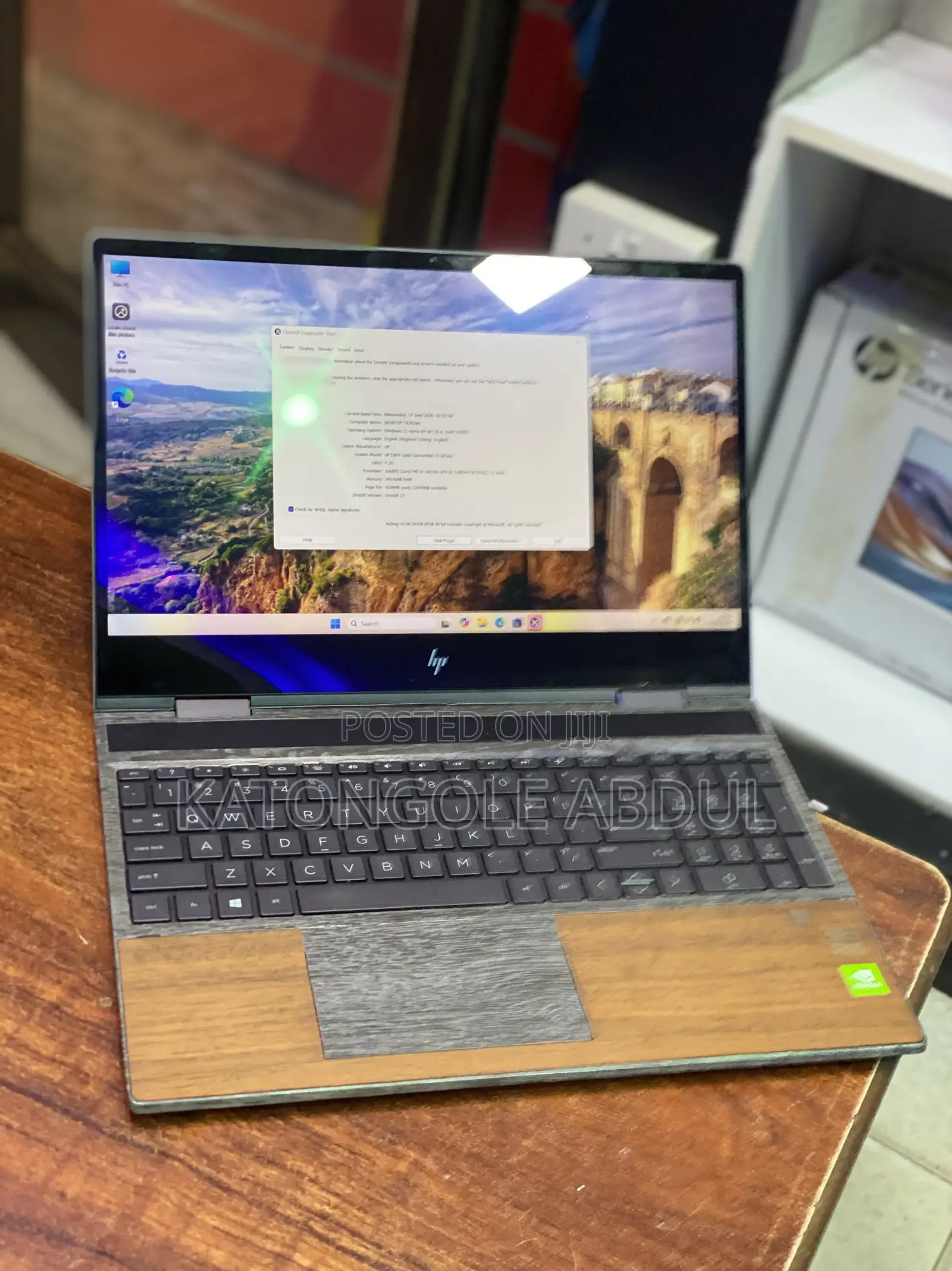 New Laptop HP Envy 15 24GB Intel Core i5 SSD 512GB