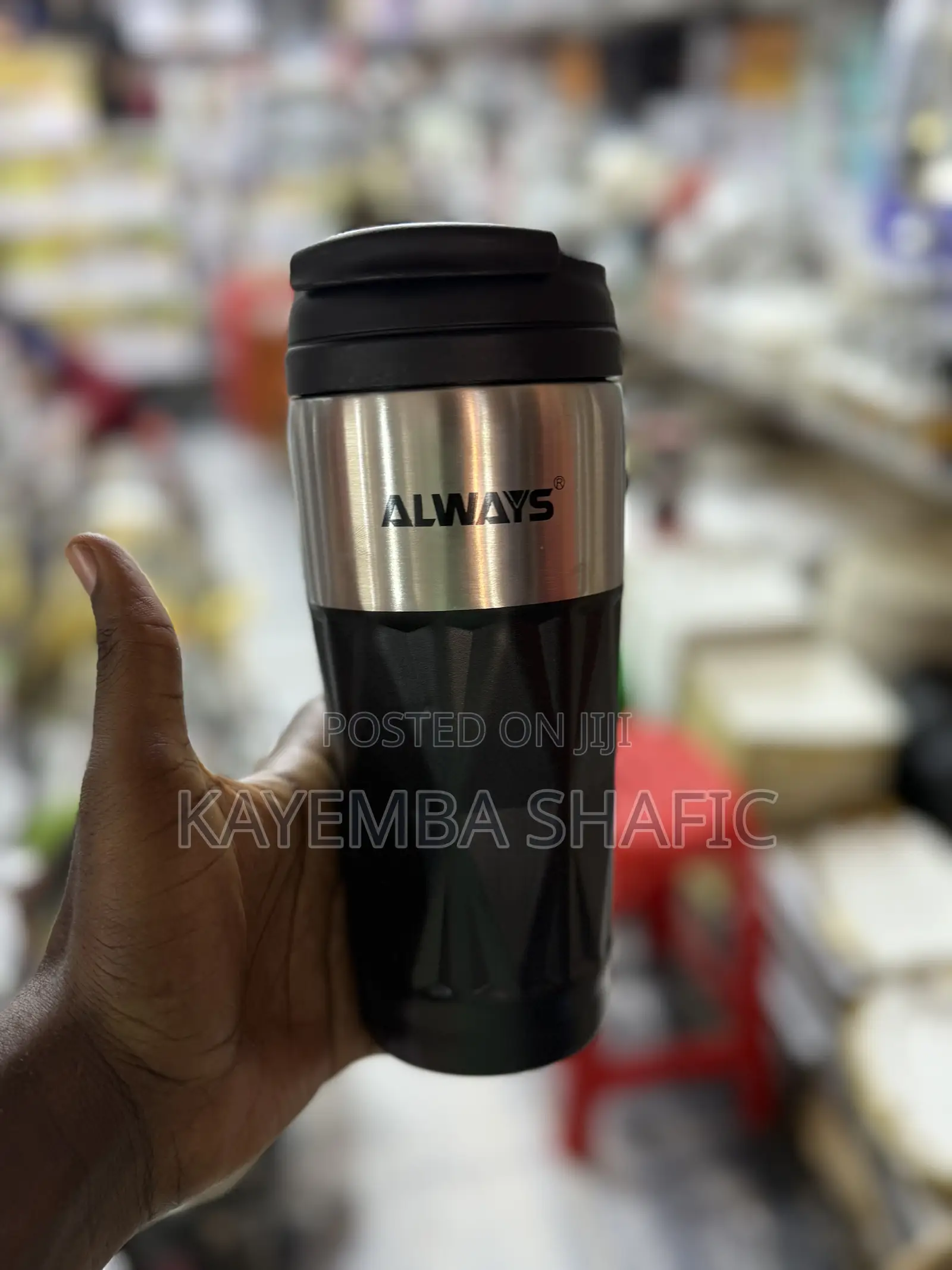 Always 600ml Vacuum Travel Mug - Stainless Steel