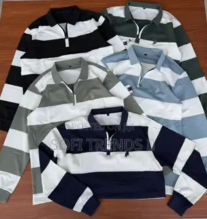 Quality Stripped Roundneck Sweartshirts