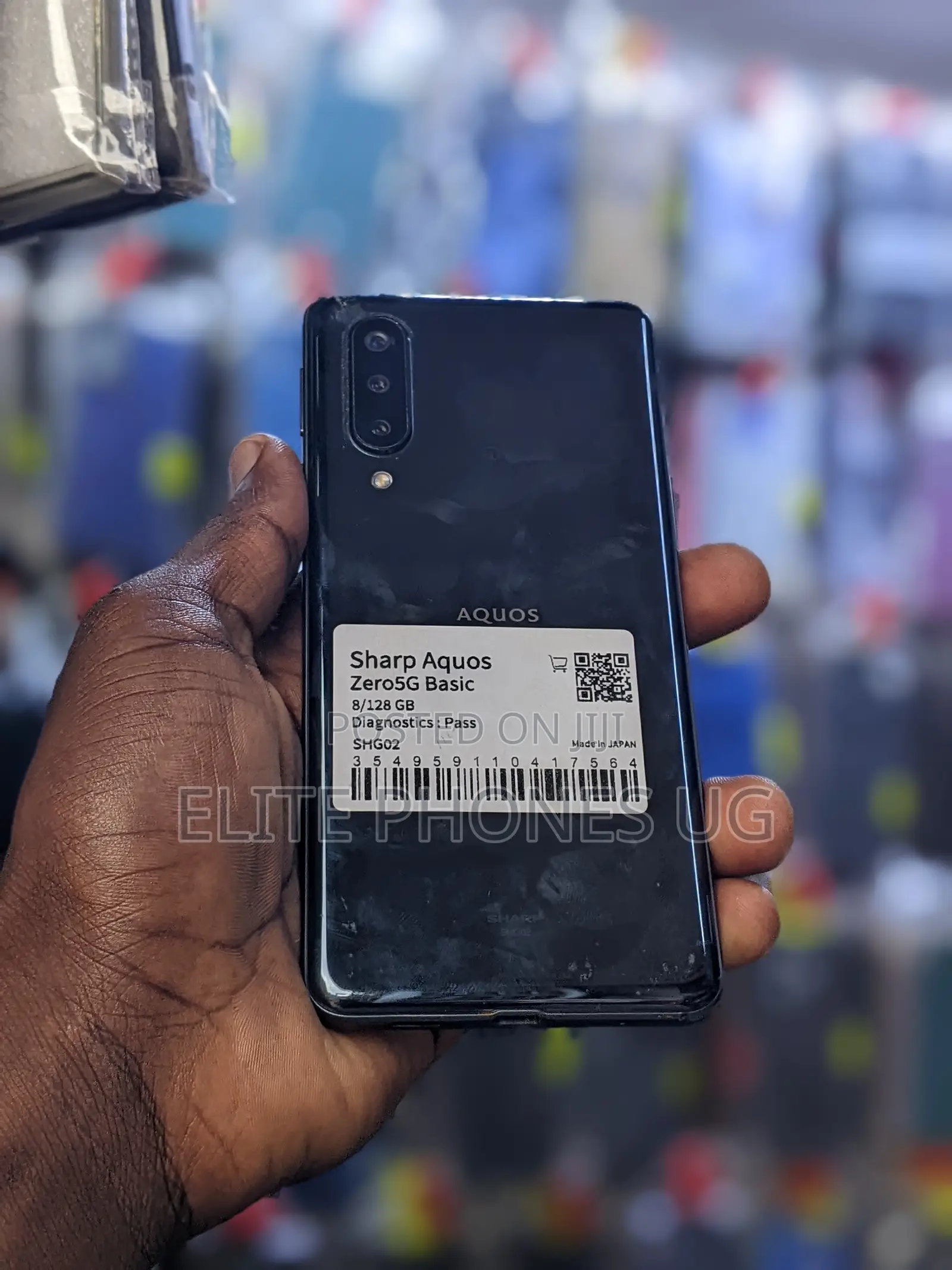 Sharp Aquos Zero 5G Basic 128 GB Black