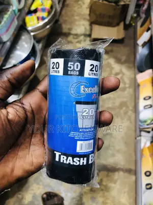 20l Trash Black Bags