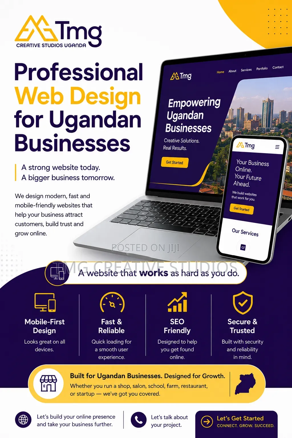 Affordable Business Website Design in Uganda