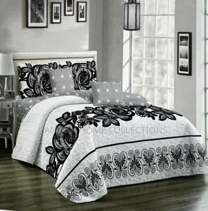 Midnight Floral Bedspread