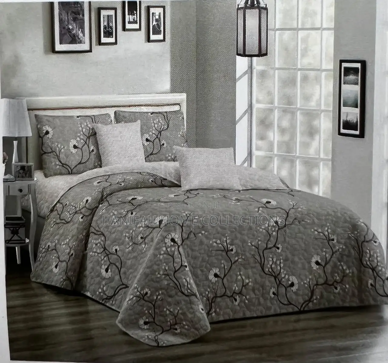 Silver Branch Bedspread