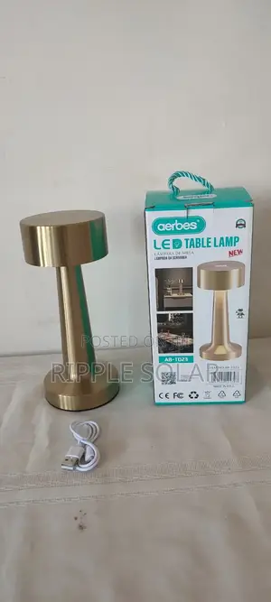 Aerbes Ab-Td23 Rechargeable Led Table Lamp Touch Dimmable Night Light