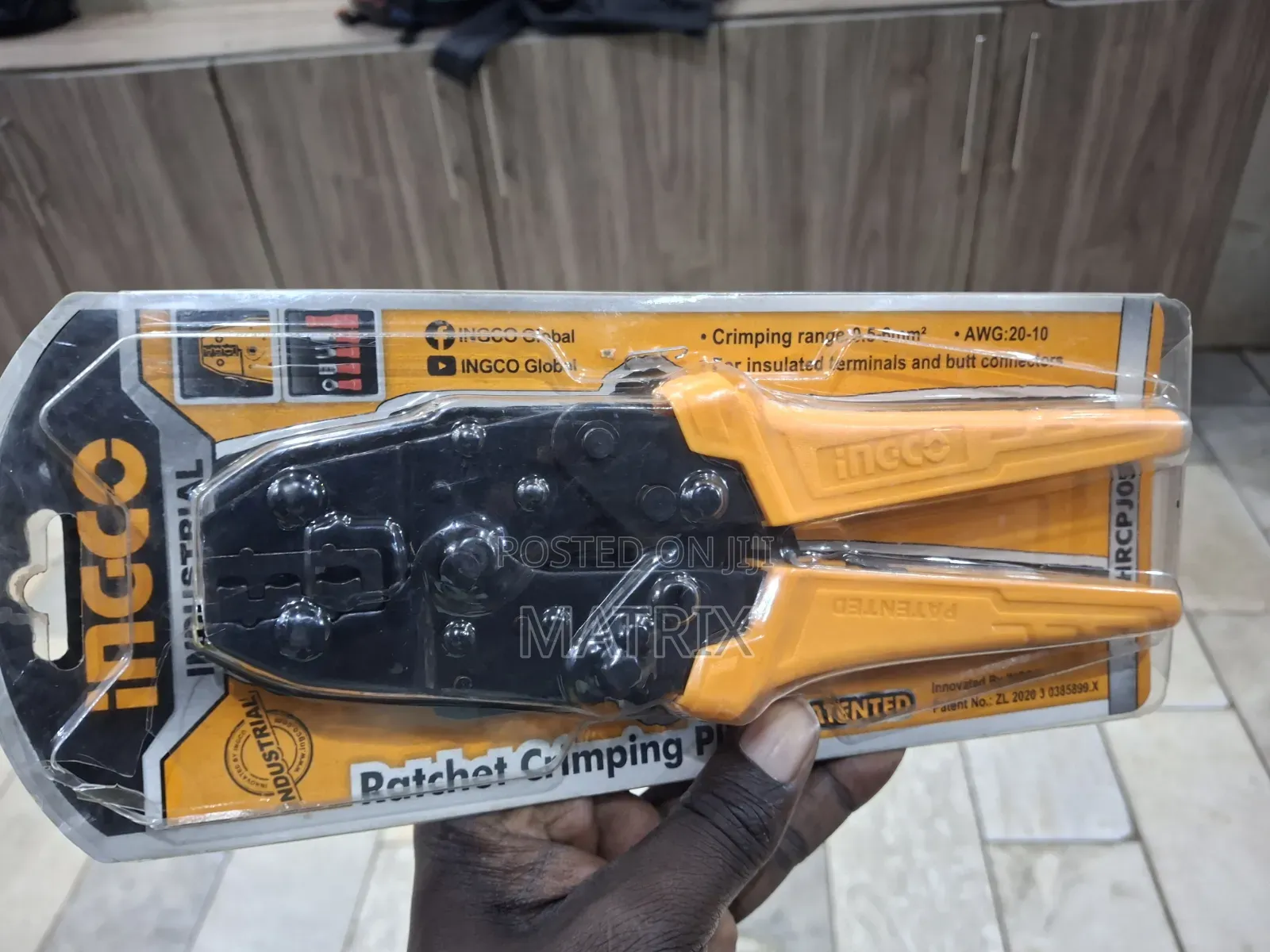 Ingco Ratchet Crimping Plier
