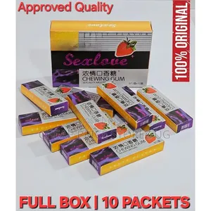 Love Unisex Arousal Chewing Gum Instant for Both Men Women