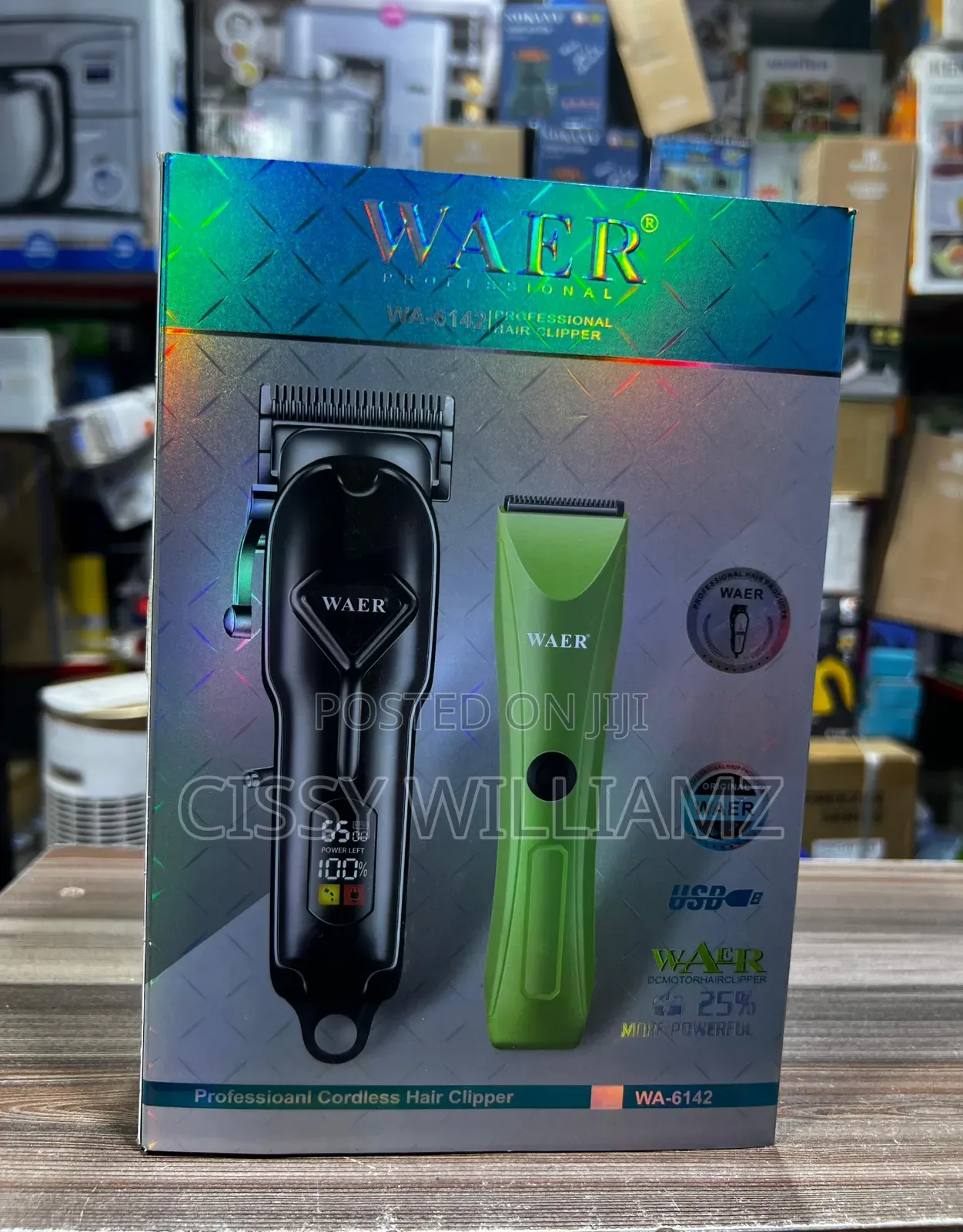 Rechargeable Hair Clipper Set Professional Hair Trimmers