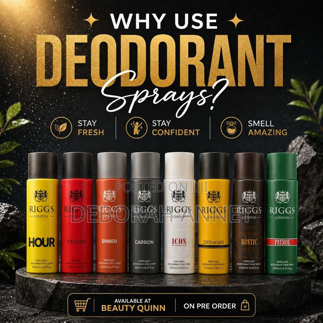Body Sprays and Bags